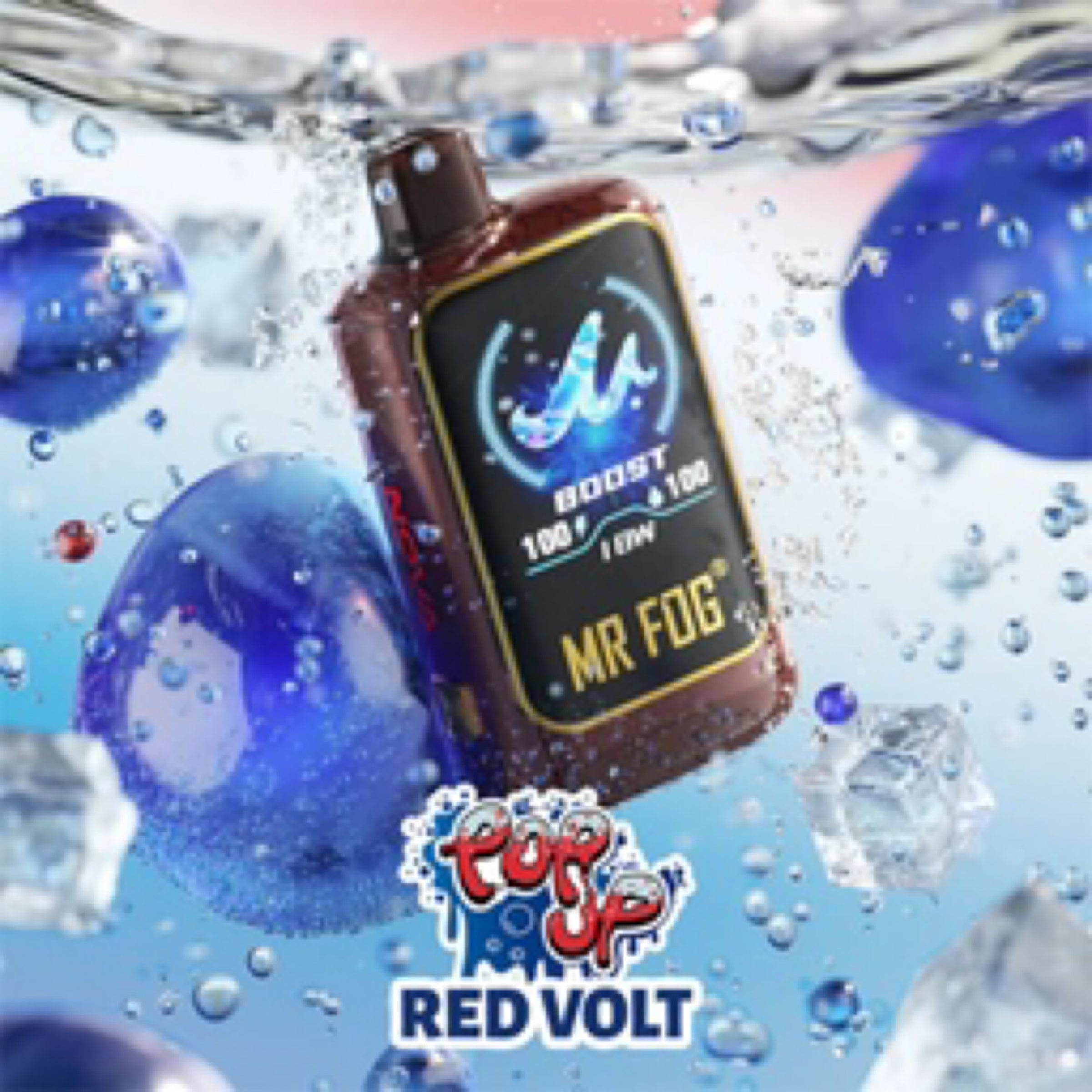 MR FOG NOVA Pop Up Red Volt (Red Bull?)